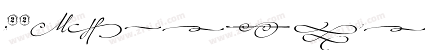 P22MarcelScriptPro字体转换