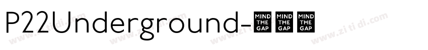 P22Underground字体转换