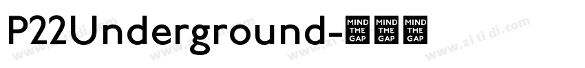 P22Underground字体转换