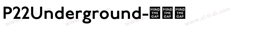P22Underground字体转换