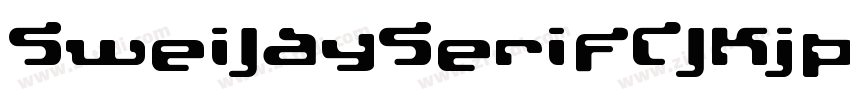 SweiJaySerifCJKjp字体转换