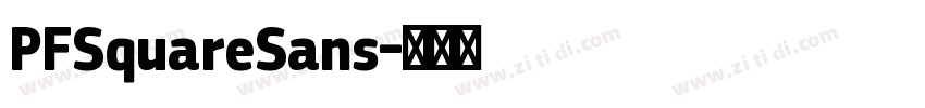 PFSquareSans字体转换 PFSquareSans字体转换