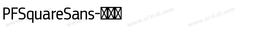 PFSquareSans字体转换 PFSquareSans字体转换