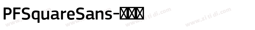 PFSquareSans字体转换 PFSquareSans字体转换