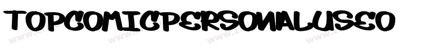 TopComicPersonalUseO字体转换