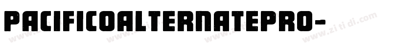 PacificoAlternatePro字体转换 PacificoAlternatePro字体转换