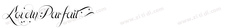 LovelyParfait字体转换 LovelyParfait字体转换