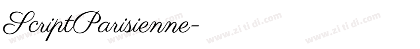 ScriptParisienne字体转换 ScriptParisienne字体转换