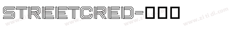 streetcred字体转换