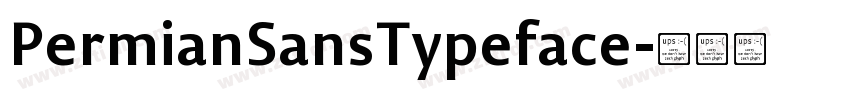 PermianSansTypeface字体转换