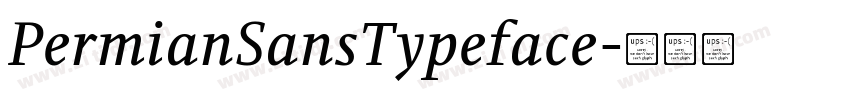 PermianSansTypeface字体转换