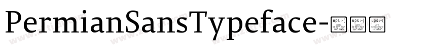 PermianSansTypeface字体转换