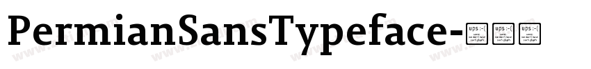 PermianSansTypeface字体转换