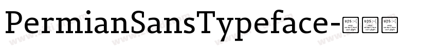 PermianSansTypeface字体转换
