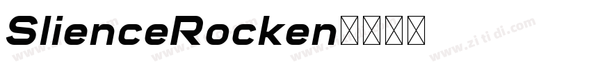 SlienceRocken字体转换