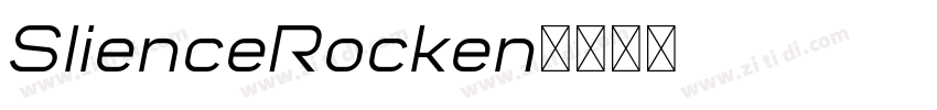 SlienceRocken字体转换