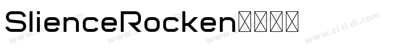 SlienceRocken字体转换