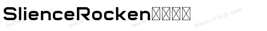 SlienceRocken字体转换