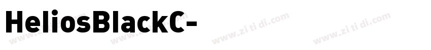 HeliosBlackC字体转换 HeliosBlackC字体转换