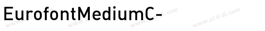 EurofontMediumC字体转换