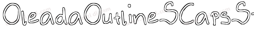 OleadaOutlineSCapsS字体转换