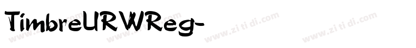 TimbreURWReg字体转换