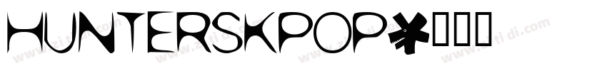 HuntersKPop字体转换