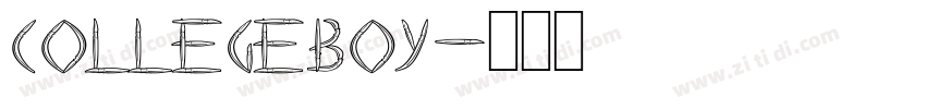 CollegeBoy字体转换