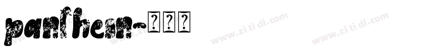 pantheon字体转换
