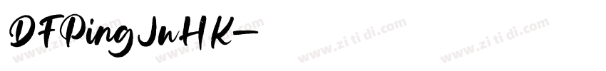 DFPingJuHK字体转换