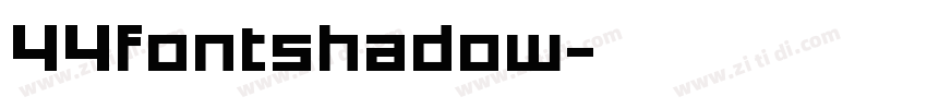 44fontshadow字体转换