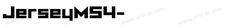 JerseyM54字体转换