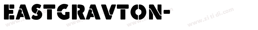 EastGravton字体转换