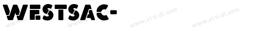 Westsac字体转换