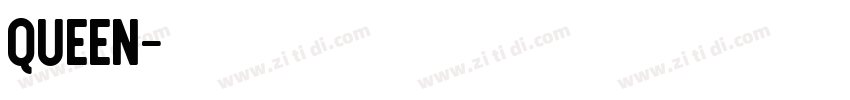 Queen字体转换