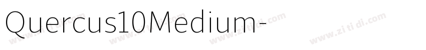 Quercus10Medium字体转换 Quercus10Medium字体转换