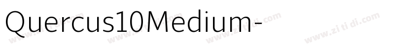 Quercus10Medium字体转换 Quercus10Medium字体转换