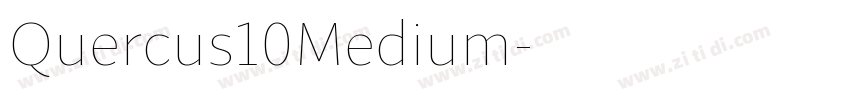 Quercus10Medium字体转换 Quercus10Medium字体转换