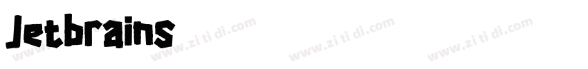 Jetbrains字体转换