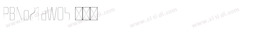 RBNo21aW05字体转换