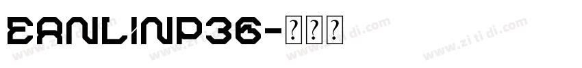 EanLinP36字体转换
