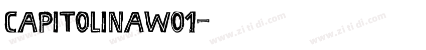 CapitolinaW01字体转换