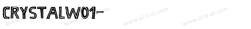 CrystalW01字体转换
