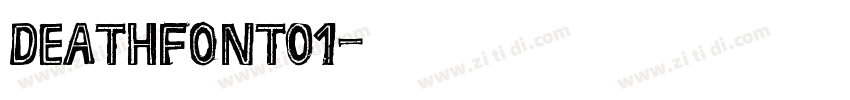DEATHFONT01字体转换