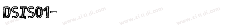 DSIS01字体转换
