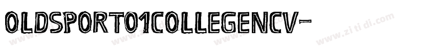 OLDSPORT01COLLEGENCV字体转换