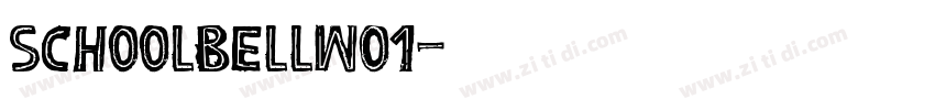 Schoolbellw01字体转换