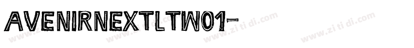 avenirnextltw01字体转换