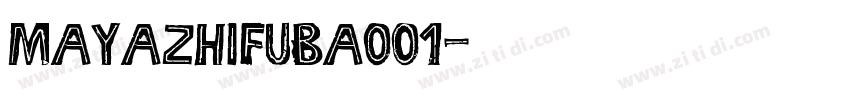 mayazhifubao01字体转换