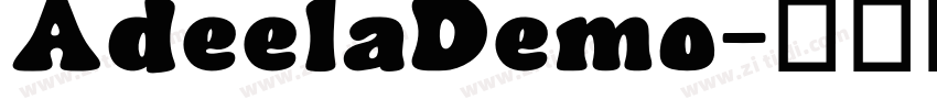 AdeelaDemo字体转换